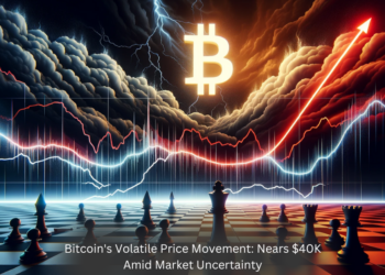 Bitcoin's Volatile Price Movement Nears $40K Amid Market Uncertainty